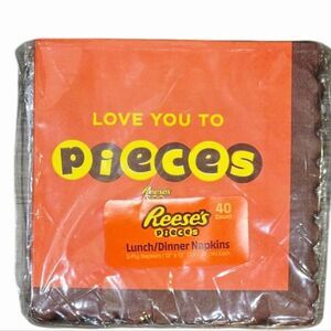 Hershey's Reese's Pieces 'Love You to Pieces' Party Napkins